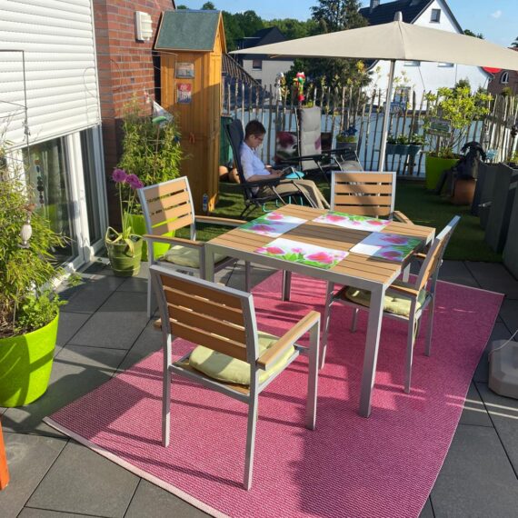 Gartenglück Lüdinghausen_Gartenprojekte_vorher nachher_Dachterrasse 02